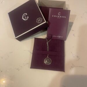 Philippe Charriol Silver Pendant Necklace